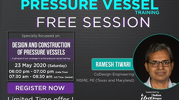 Online Training: Pressure Vessel