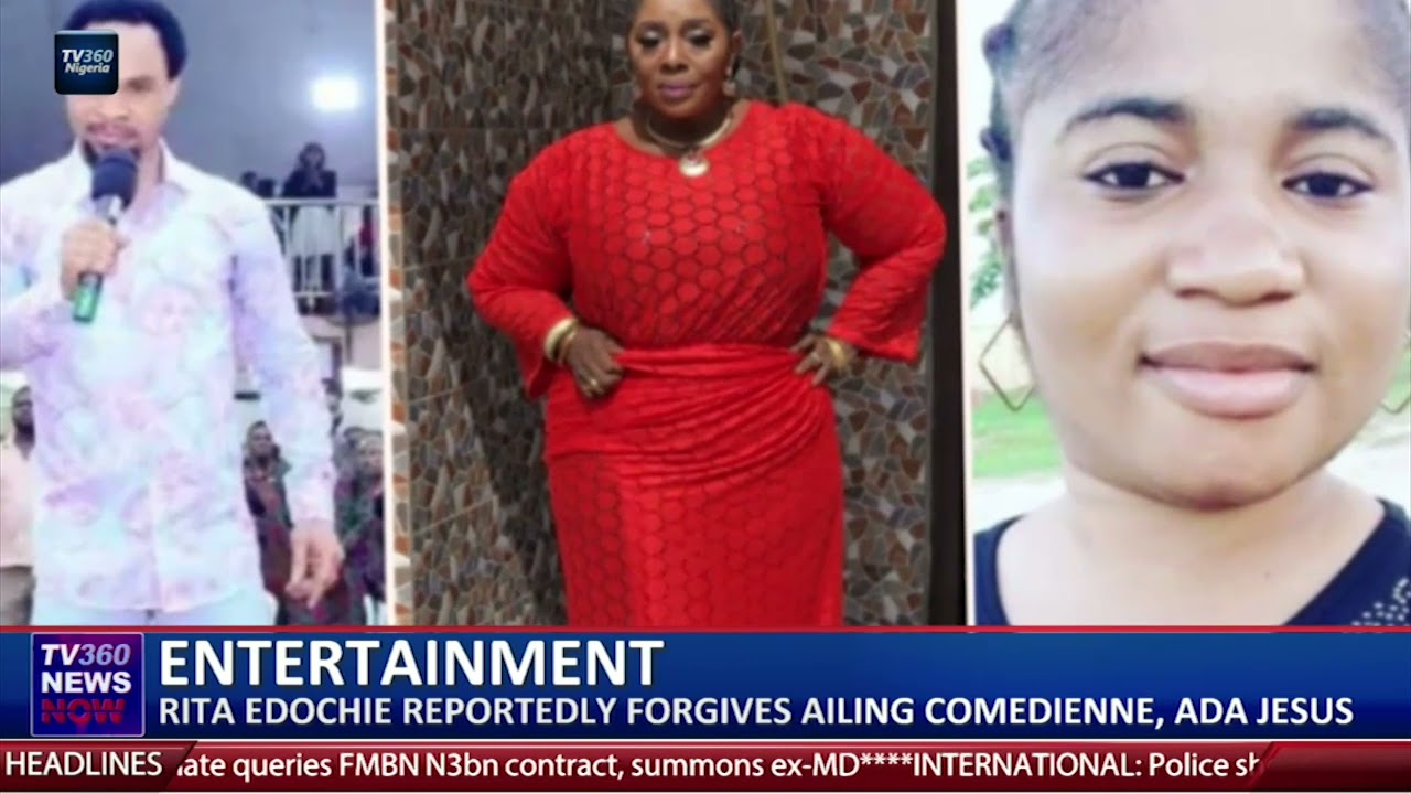 Entertainment Rita Edochie Reportedly Forgive Ailing Comedienne Ada Jesus Youtube