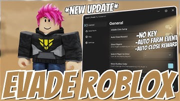 🌱 Roblox Evade Script | NEW SCRIPT | Auto Farm Event + No Key (2025)
