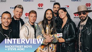 Backstreet Boys and Steve Aoki tell us the story of Let it Be Me at iHeartFestival 2019