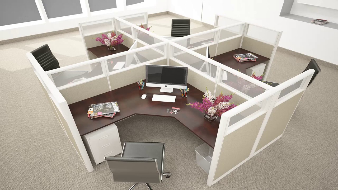 Cubicles Workstations Configurations 3D CONFIGURATIONS YouTube Cubicles Workstations Configurations 3D CONFIGURATIONS YouTube