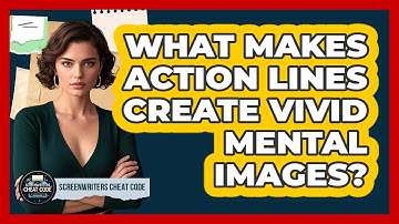 What Makes Action Lines Create Vivid Mental Images?