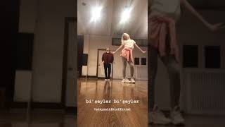 Aleyna Tilki Zafer Tunç Dans Prova