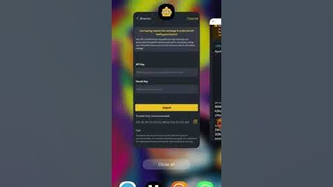 How To Bind Binance With ApolloBot