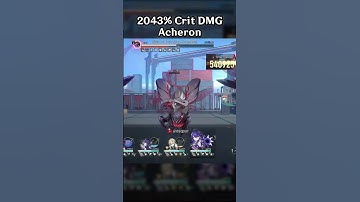 2043% CRIT DMG ACHERON