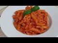 Вкусный обед за 15 минут! Паста в томатно-сливочном соусе!