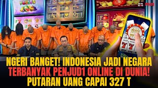 NGERI! INDONESIA JADI NEGARA PENJUDI ONLINE NO.1 DI DUNIA! OMSET BANDAR CAPAI 327 T | OTR Eps. 628