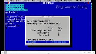 How to run graphics program in turbo c++ || How to fix graphics || Programmer Family screenshot 5