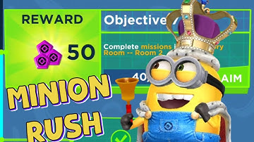 Minion Rush Global Goals Missions Walkthrough Rewards Claim in minions game gameplay android