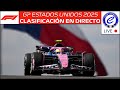 F1 - DIRECTO Clasificación GP Estados Unidos 2025 (relatos y live timing)