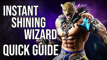 How To Instant Shining Wizard After Low Parry Quick Guide Tekken 7 - Bite Size