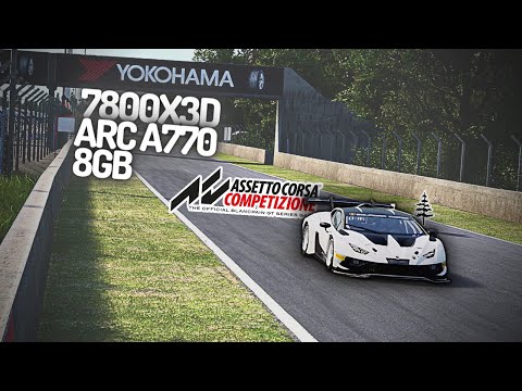 Assetto Corsa Competizione \ Arc A770 8GB + 7800X3D // X670E AORUS Xtreme // Neo G8 240Hz // 1080