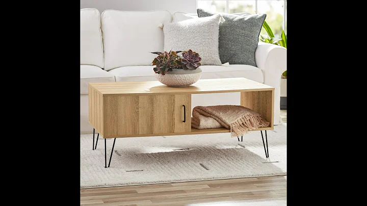 Mainstays Hairpin Coffee Table Guided Assembly