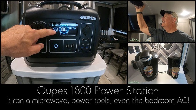 Oupes 1800 (1500wh) YouTube Power Station 