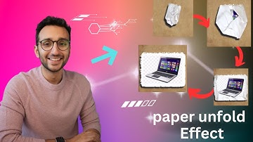 paper unfold effect like ali abdaal | edit like ali abdaal