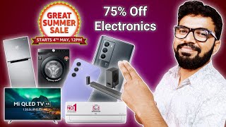 Amazon Great Summer Sale 2023 | Great Summer Sale 2023 | 75% Off On Electronics | Best Deals