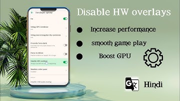 Disable HW overlays Boost gaming performance | what