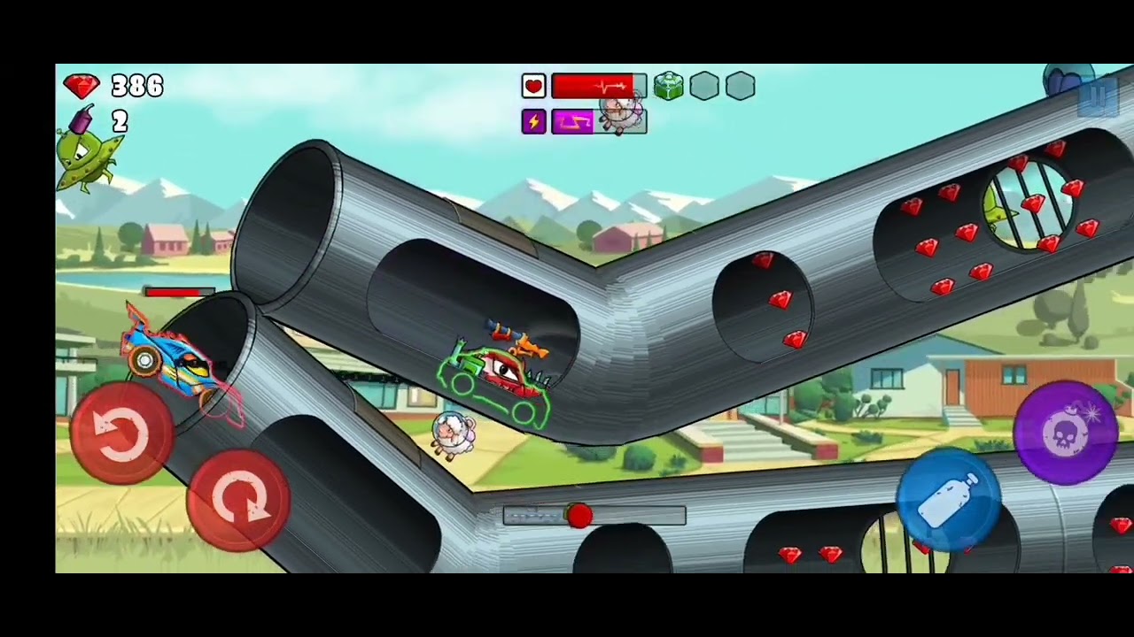 Car Eats Car [Mobile Port Series] - All Bosses [Part 1]