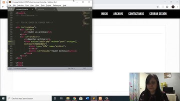 HTML PHP - Subir archivo