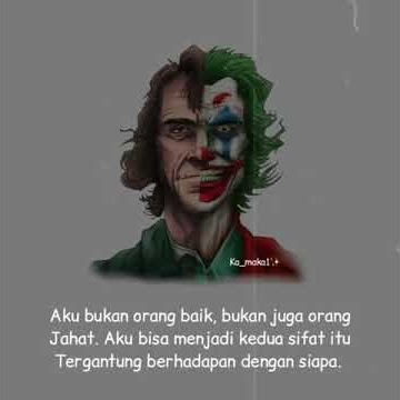 Status wa insta story ig the joker 2019