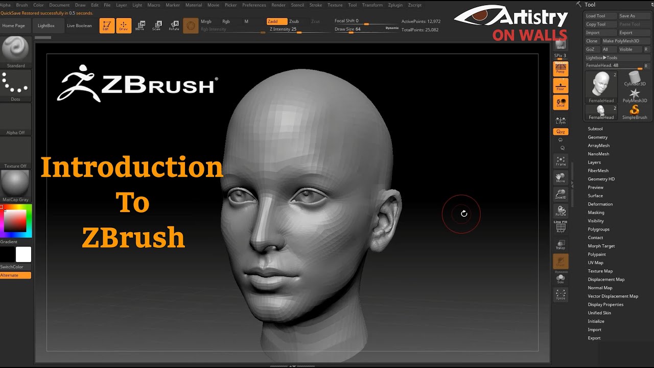 import into zbrush with same scale