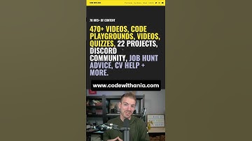 MASSIVE Web Development Course! #shorts #webdevelopment