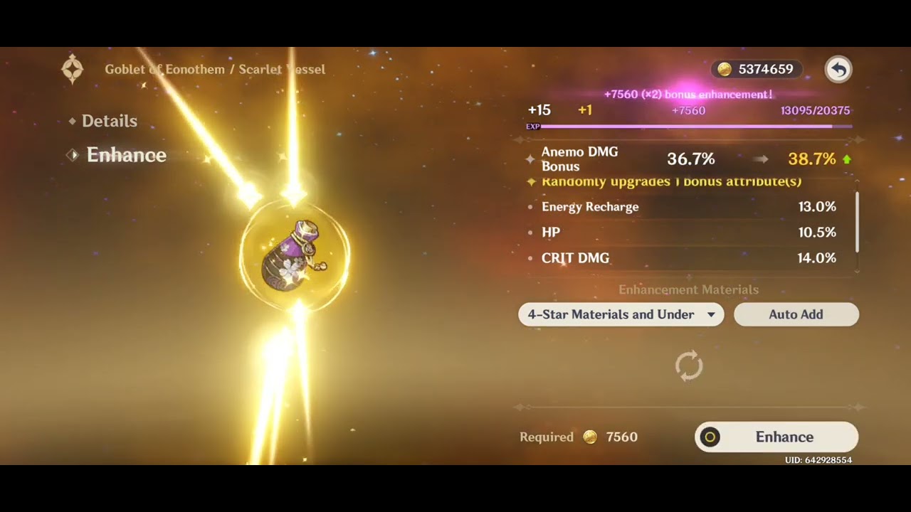 Anemo DMG Bonus Goblet for Xiao