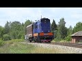 Тепловоз ЧМЭ3-3753 близ ст. Валга / CME3-3753 near Valga station