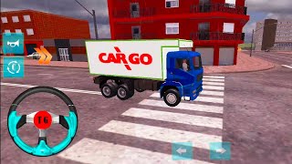 Real City Cargo Truck Driving | Truck Driving Simulator Truck Transport Truck Games Android Gameplay screenshot 5