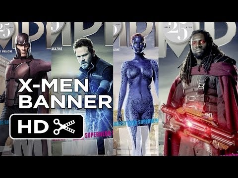 X-Men: Days of Future Past - Empire Character Banner (2014) - Patrick Stewart, Hugh Jackman Movie HD