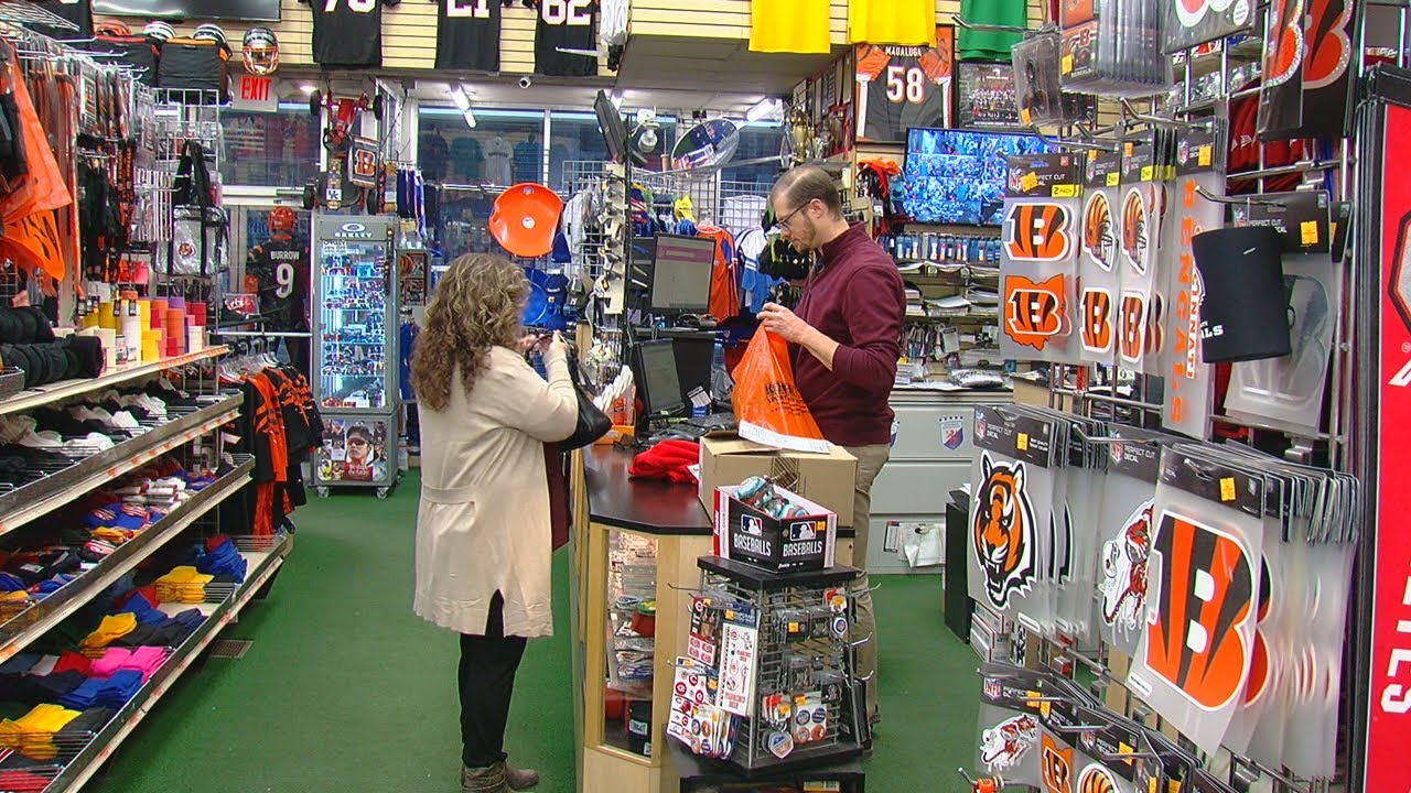 cincinnati bengals merchandise stores