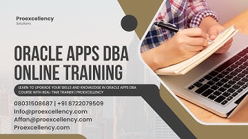 Oracle Apps DBA Training | Mastering Oracle Apps DBA - Comprehensive Online Training & Certification