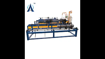 Chain Link Machine Fully Automatic High Working Speed Double Mold Single Wire