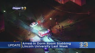 Arrest Made In Deadly Lincoln University Dorm Room Stabbing