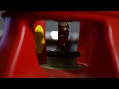 Композитний газовий балон 18 літрів з запобіжним клапаном CАVAGNA Італія або SAFEGAS., видео 1