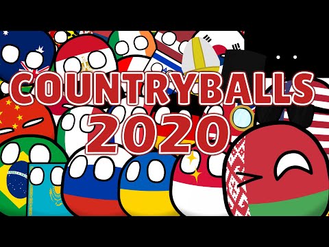 Видео: COUNTRYBALLS | Всё за 2020