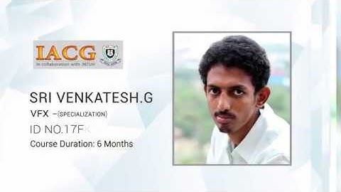 Sri Venkatesh VFX Demoreel - 2017 IACG