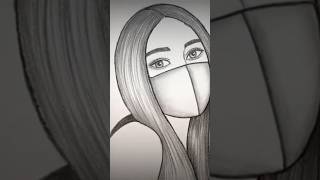 Drawing a beautiful girl in a simple girl? vairal shorts sakshyamvlogsvairalshort