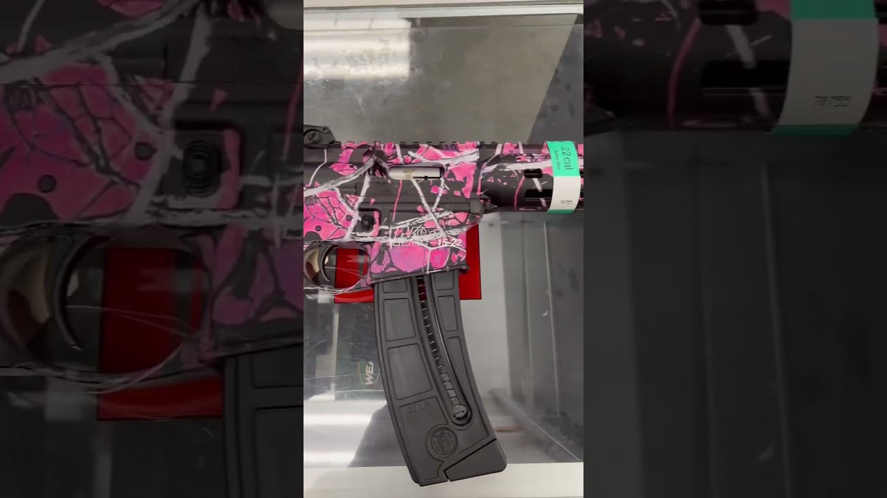 SMITH AND WESSON M&P15-22 SPORT MUDDY GIRL CAMO .22 LR 16-INCH 25RD