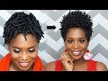 Finger Coils on Tapered Natural Hair Like a BOSS feat. Aunt Jackies Curl Boss | MissKenK