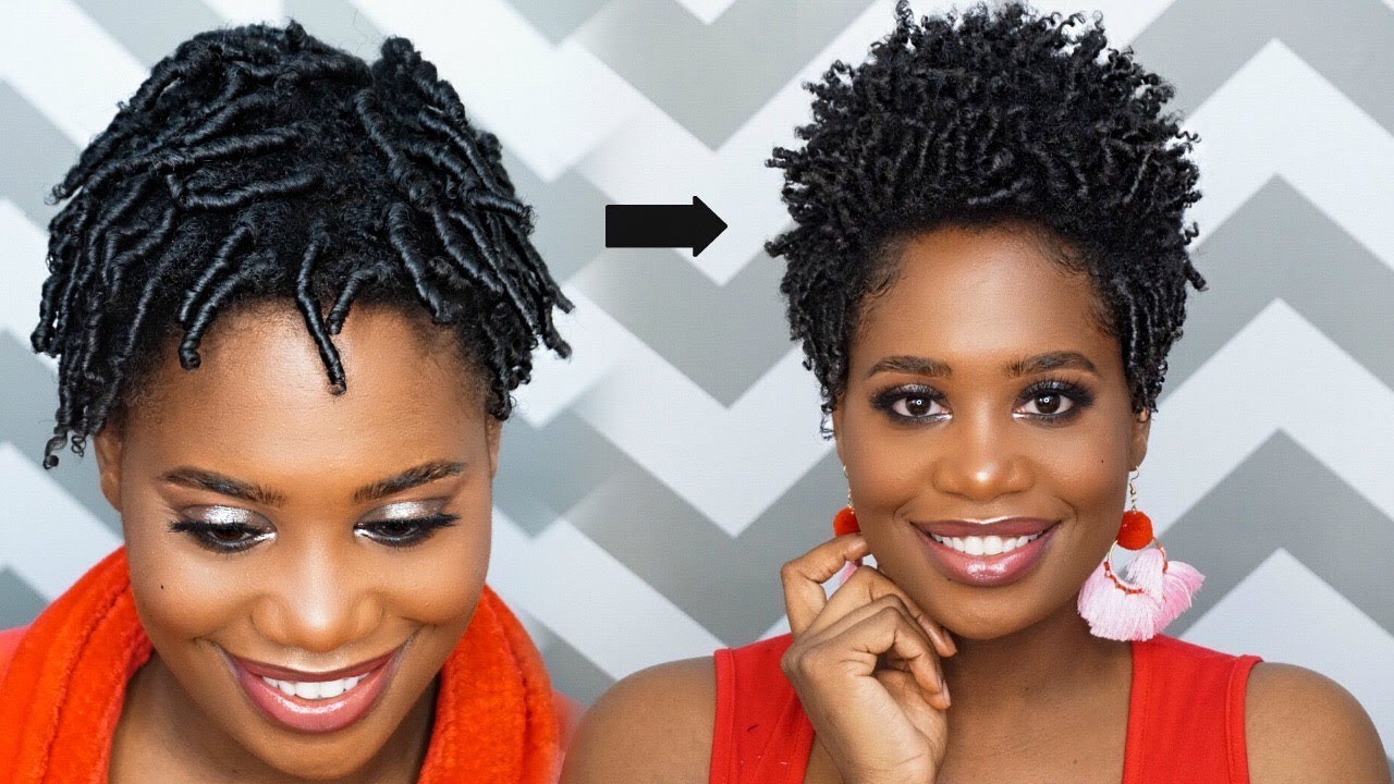 Finger Coils on Tapered Natural Hair Like a BOSS feat. Aunt Jackies ...