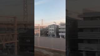 20230409 JR神戸線の車窓から、明石海峡大橋