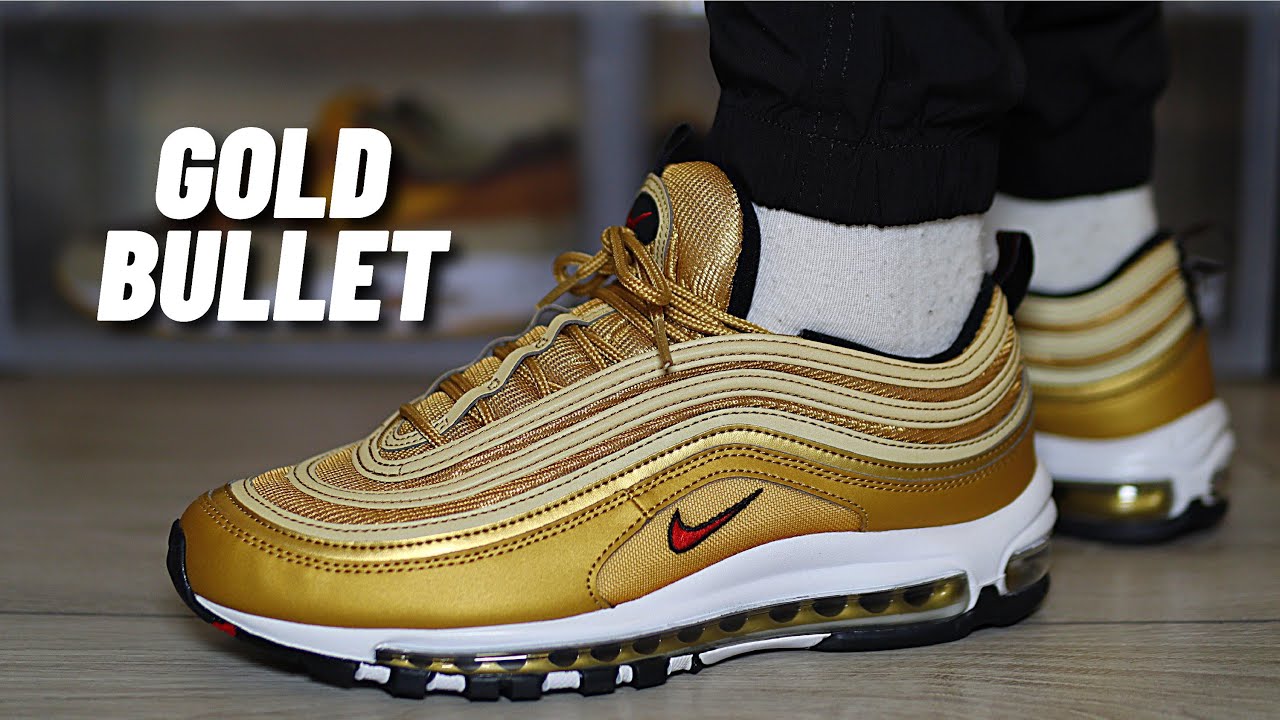 Nike Air Max 97 "Gold Bullet" On Feet Review YouTube