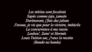 Maitre Gims Sapés comme jamais ft Niska Paroles -مترجمة
