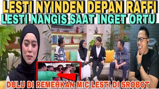 MERDUNYAH LESTI SAAT NYINDEN TANPA MUSIC DI DEPAN RAFI & IRFAN HAKIM -MOMEN GESREK LELSAR DI TV