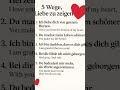 How to express your ❤️ in 🇩🇪 #learngerman #germanlanguage