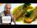 Jacques ppins salmon with creamy pesto butter   cooking at home   kqed