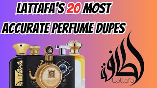 Lattafa's 20 Most Accurate Perfume Dupes