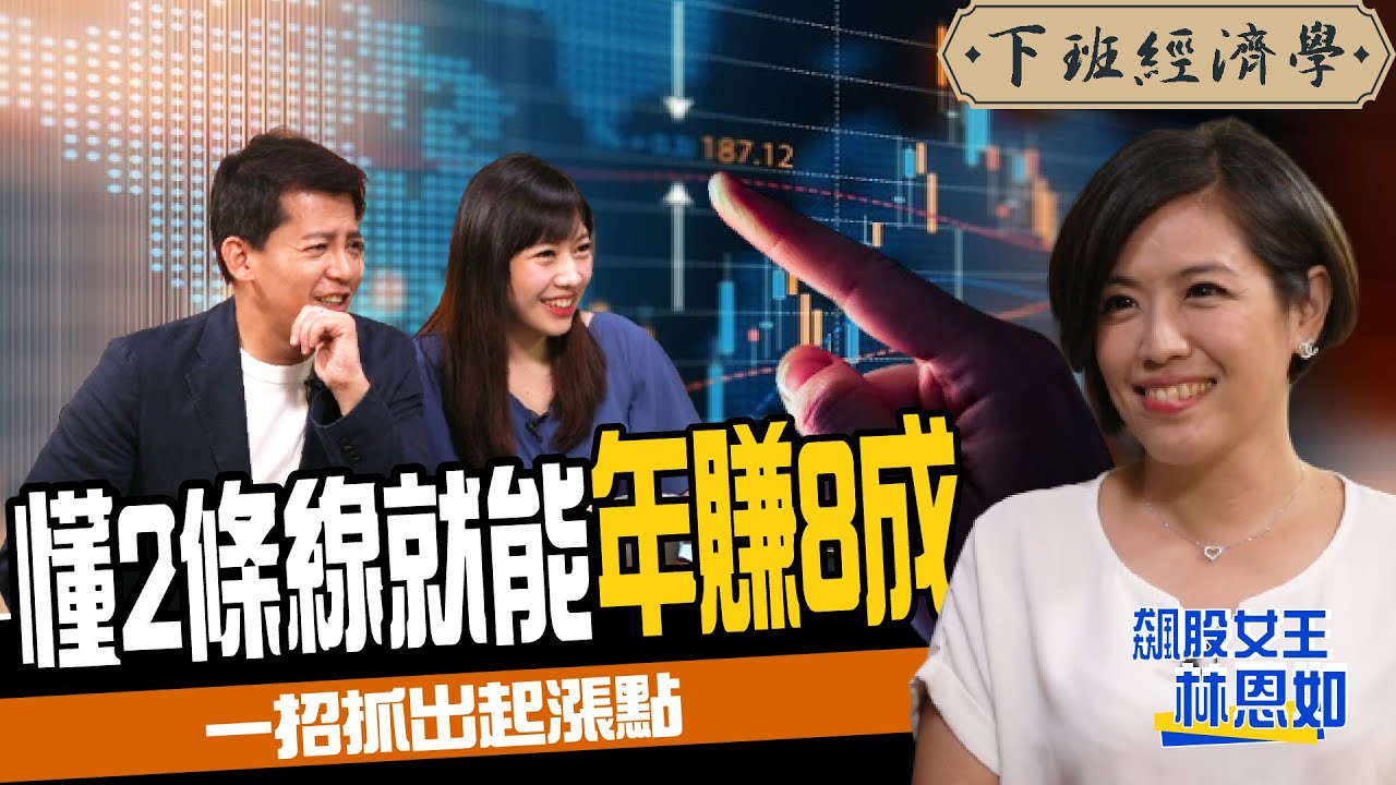 ⁣【股票】美股重挫！懂2條線就能年賺8成！投資人必學均線大解密！ ft.林恩如、蔡尚樺｜下班經濟學 #103