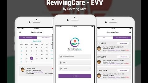 How to use Reviving Care App to report the PCA timesheet Electronically